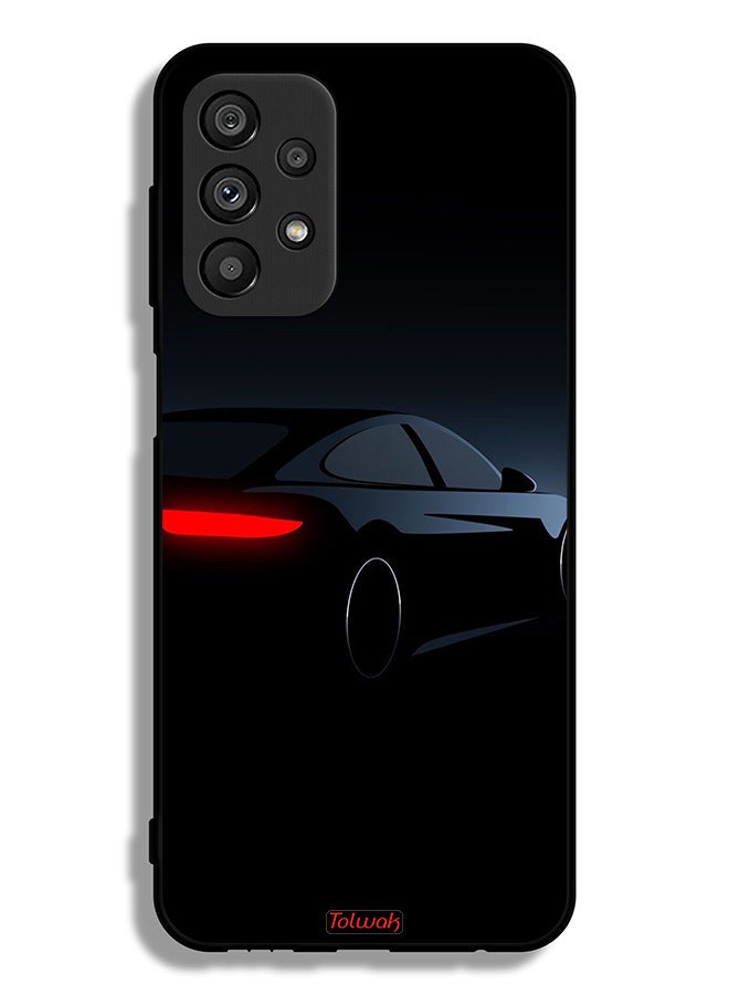 Tolwak Samsung Galaxy A23 5G Protective Case Cover Dark Car - Image 1