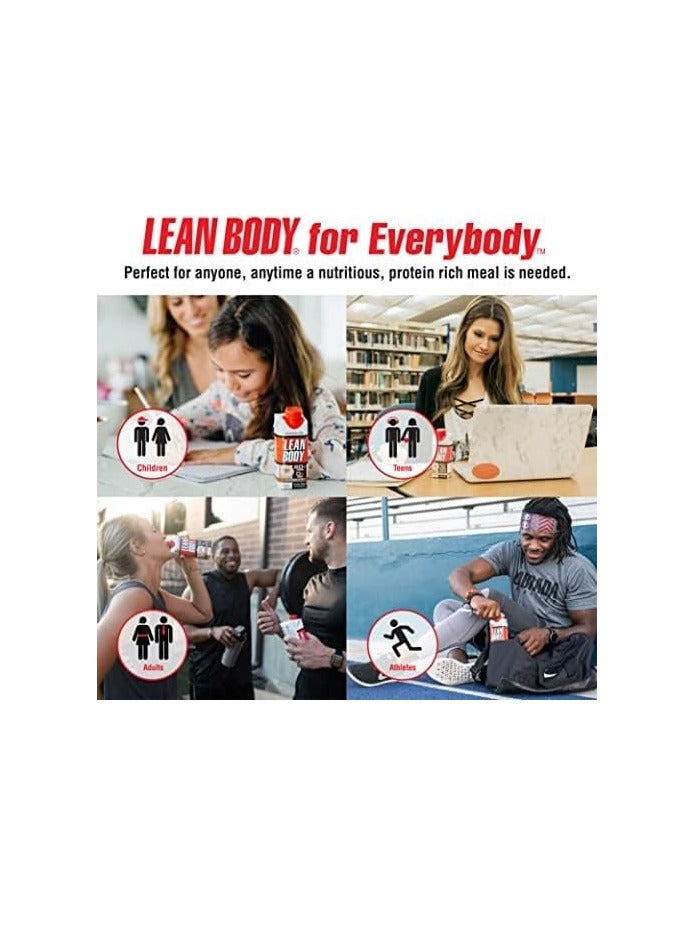 LABRADA Lean Body Ready To Drink Protein Shake- Chocolate Peanut Butter - Pack of 12 - Image 3