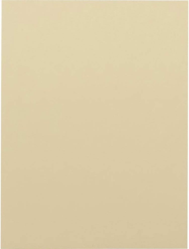 Pacon Cream Manila Drawing Paper, 50 lb Cover Weight, 12 x 18, Cream Manila, 500/Pack - Image 5