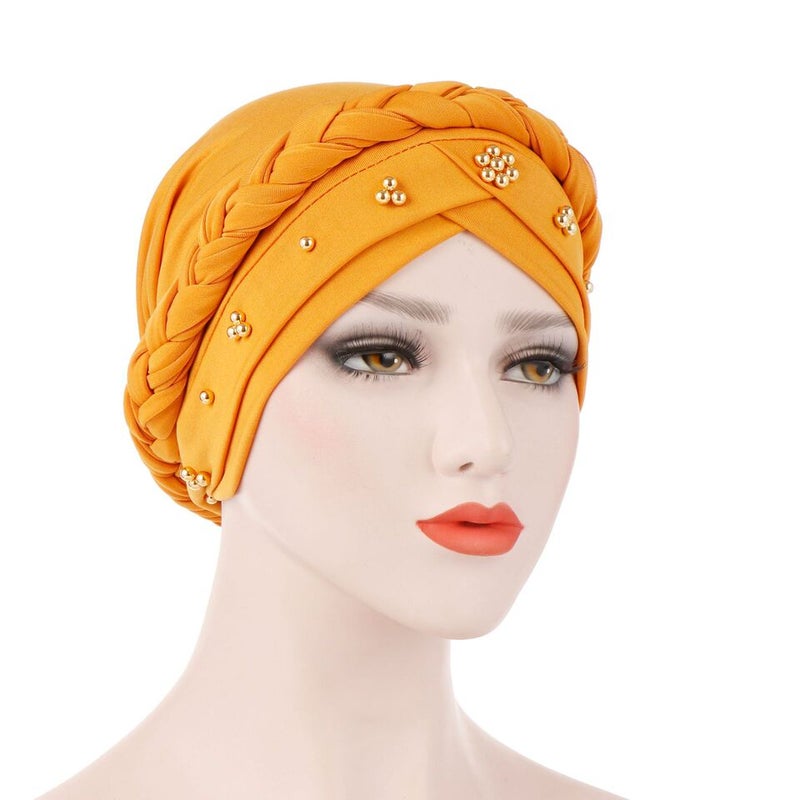 New Turban Cap Beaded Layered Muslim African Hat - Image 2