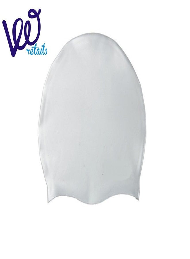 VWretails Silicone Swim Cap 55991 Extra Soft Comfortable and fit for Swim and Water Fun for Kids,Youth and Adults (Pack of Any One Design) - Image 2