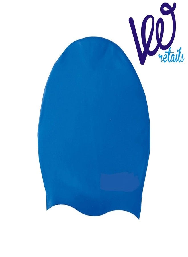 VWretails Silicone Swim Cap 55991 Extra Soft Comfortable and fit for Swim and Water Fun for Kids,Youth and Adults (Pack of Any One Design) - Image 3