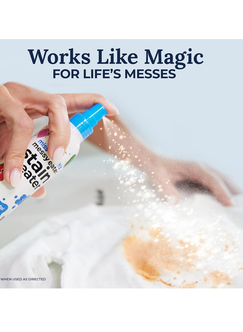 Miss Mouth's Hate Stains Co. Stain Remover for Clothes - Non-Toxic Laundry Stain Remover Spray for Baby and Kids - Dirty Eater Cleaner for Clothes, Fabric, Carpet 120ml, 4oz Spr - Image 2