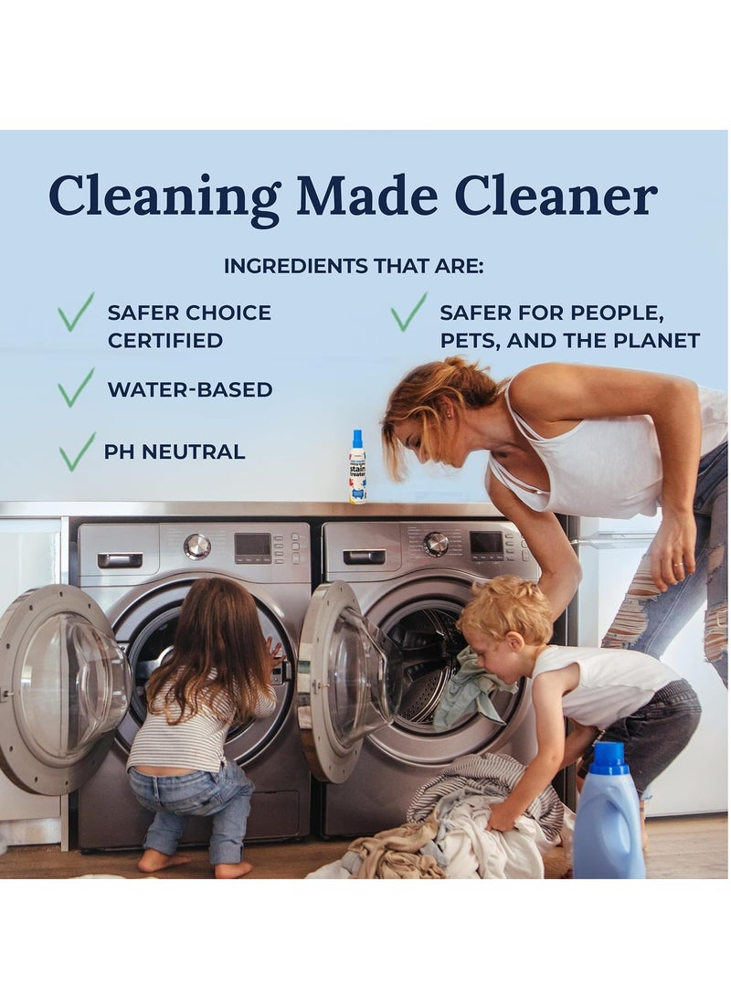 Miss Mouth's Hate Stains Co. Stain Remover for Clothes - Non-Toxic Laundry Stain Remover Spray for Baby and Kids - Dirty Eater Cleaner for Clothes, Fabric, Carpet 120ml, 4oz Spr - Image 5