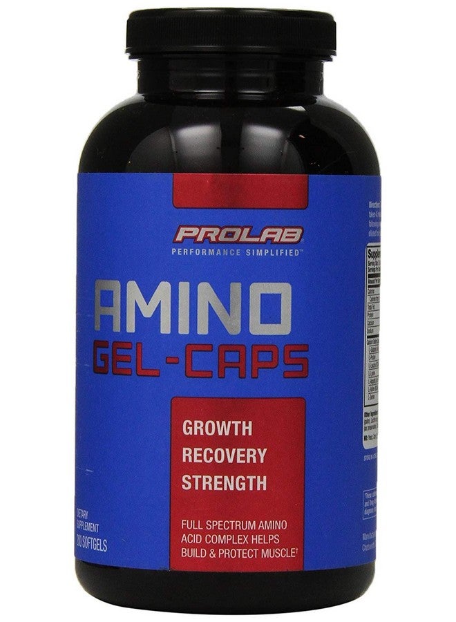 PROLAB PROLAB NUTRITION AMINO GELCAPS, 200 SGEL  - Image 1