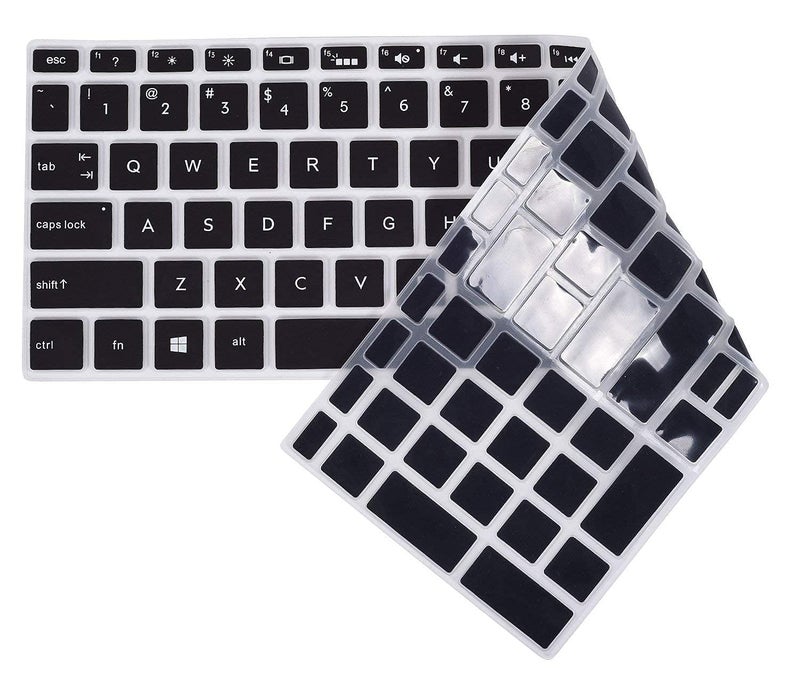 JUSTEC Premium Keyboard Protector Cover Fit for HP 15-DW/DY/CB/CC/CD/BW/BS, HP 2019 17.3" Laptop/HP Envy 17t 17M Touch/HP Pavilion 17-ar050wm -Black - Image 3
