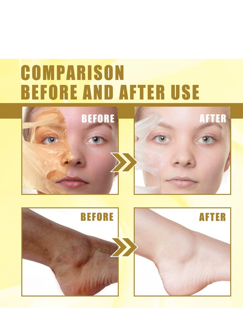 EELHOE Super Strength Yellow Peeling Oil for Face & Body Dark Spots, Natural Skin Peeling Oil for Skin Whitening & Brightening, Deep Exfoliation for Smooth Skin 50ml - Image 5