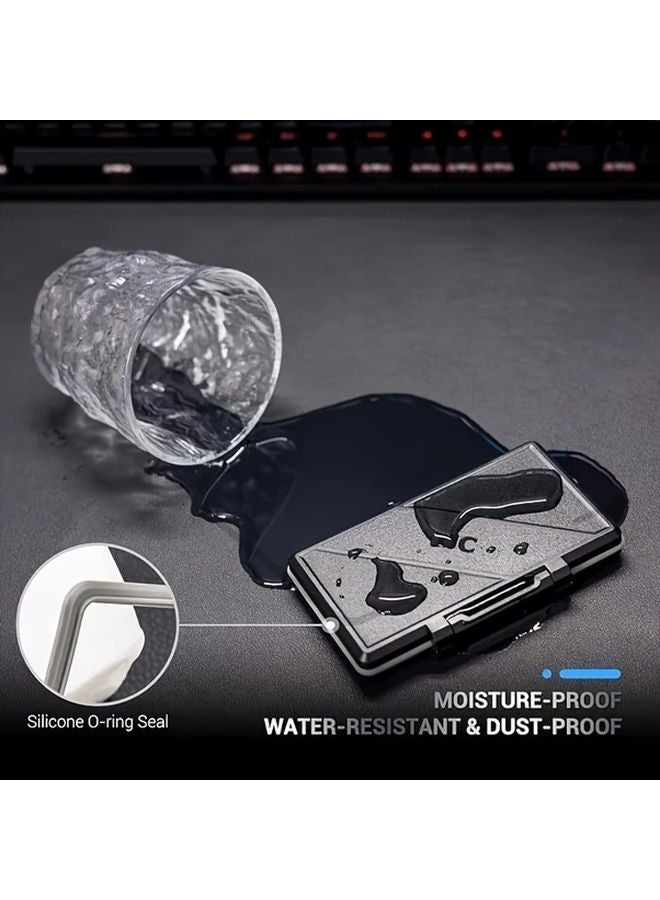 4 Slot M2 SSD Storage Case Waterproof ABS Holder Box For 2280 2260 2240 2242 2230 Internal Solid State Drives - Image 3