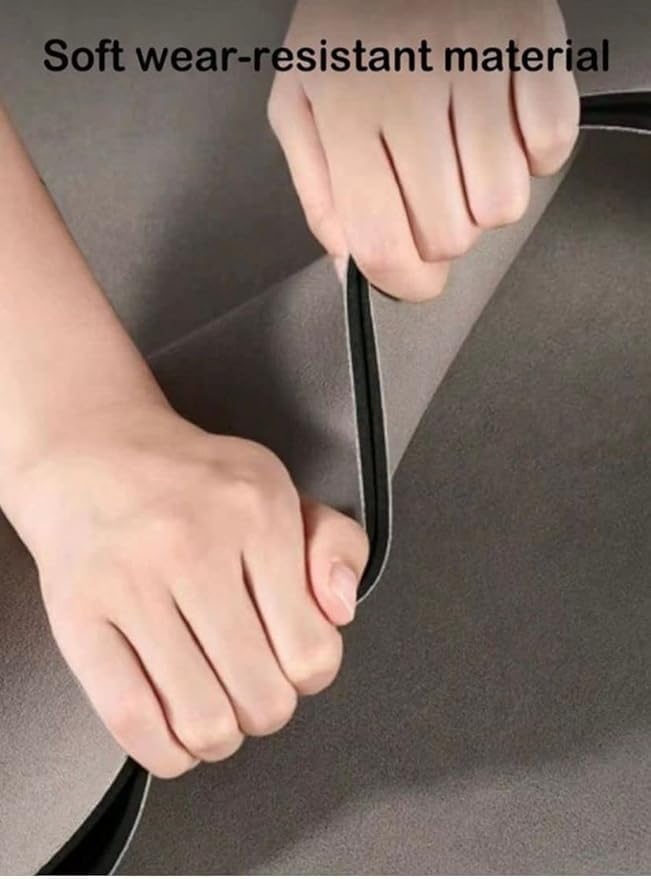 Home-Cloud HomeCloud Rubber Anti Fatigue Kitchen Rug Sets 2 Piece Non Slip Kitchen Mats for Floor Cushioned Kitchen Rugs and Mats Waterproof Comfort Standing Mat Runner for Kitchen (Fresh_Bread_Black) - Image 4