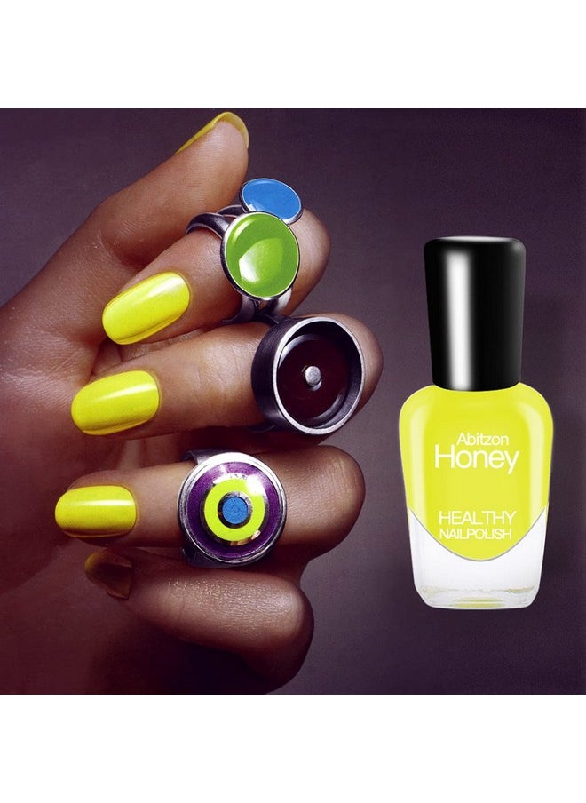 Abitzon - New Nail Polish Set (10 Bottles) Nontoxic Ecofriendly Easy Peel Off & Quick Dry Water Based Nail Polish - Image 1