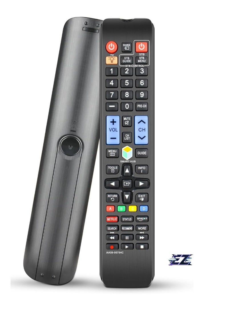 ELTRAZONE - AA59-00784C Remote Control for Samsung TV - Replacement for AA59-00784A, AA59-00784B, BN59-01043A, Compatible with UN50F5500, UN50F6300, UN55F6300, UN55F6350 & More - Includes Batteries - Image 1