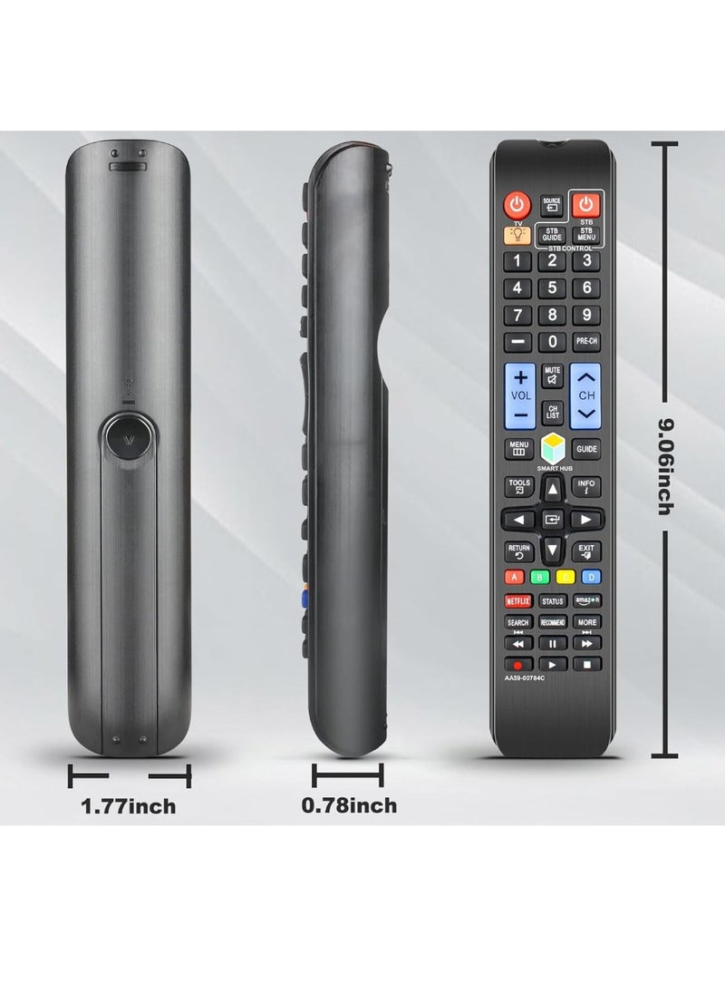 ELTRAZONE - AA59-00784C Remote Control for Samsung TV - Replacement for AA59-00784A, AA59-00784B, BN59-01043A, Compatible with UN50F5500, UN50F6300, UN55F6300, UN55F6350 & More - Includes Batteries - Image 1