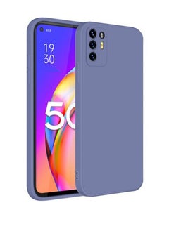 ZOOMEE Protective Shockproof Soft Slim Silicone Case Cover For OPPO A95 5G Blue  - Image 1