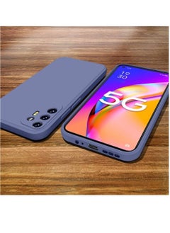 ZOOMEE Protective Shockproof Soft Slim Silicone Case Cover For OPPO A95 5G Blue  - Image 2