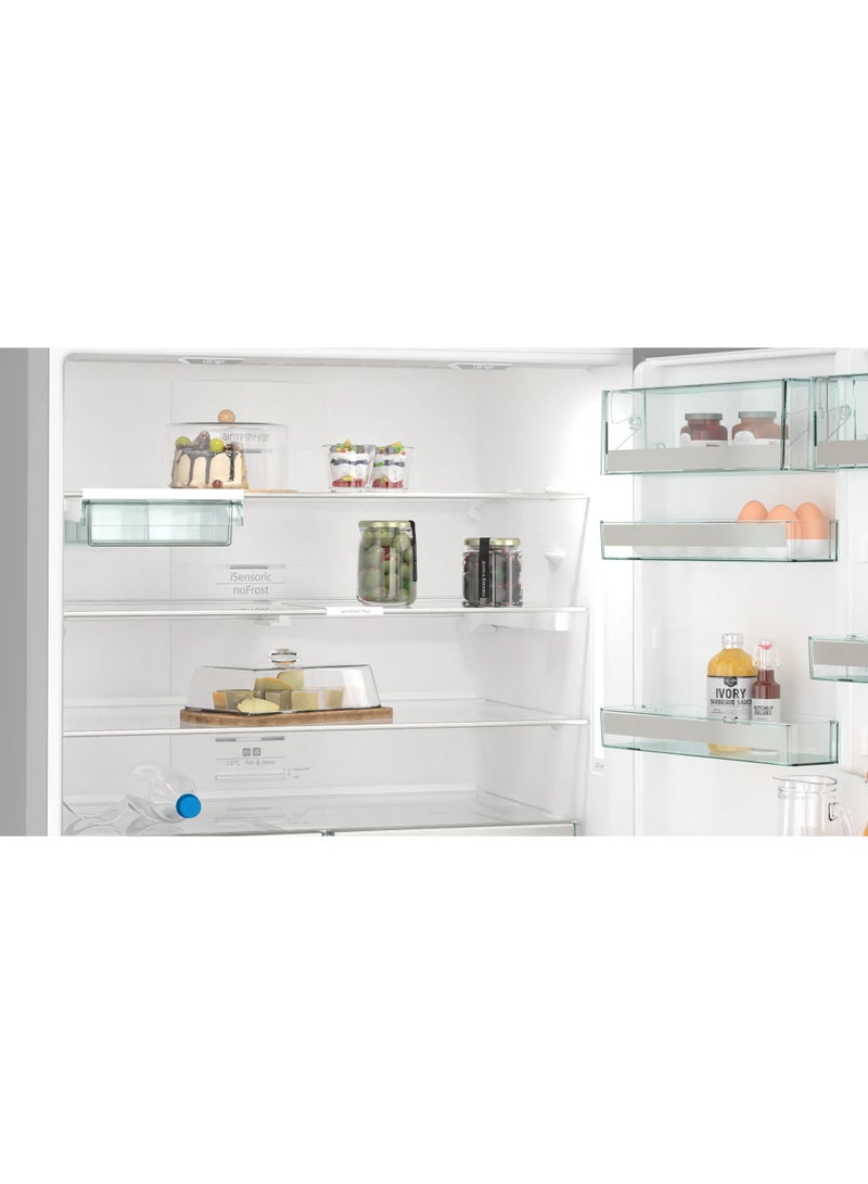 Siemens iQ500 Double Door Refrigerator KG86NAI31M Inox 641L KG86NAI31M Silver - Image 5