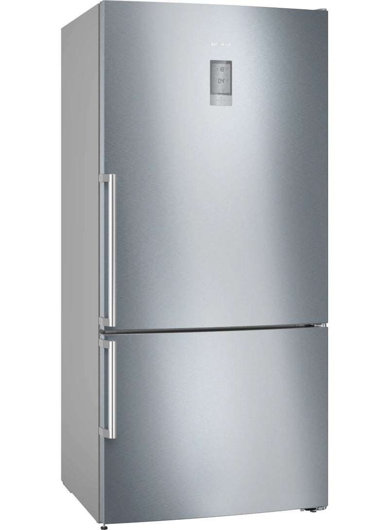 Siemens iQ500 Double Door Refrigerator KG86NAI31M Inox 641L KG86NAI31M Silver - Image 1