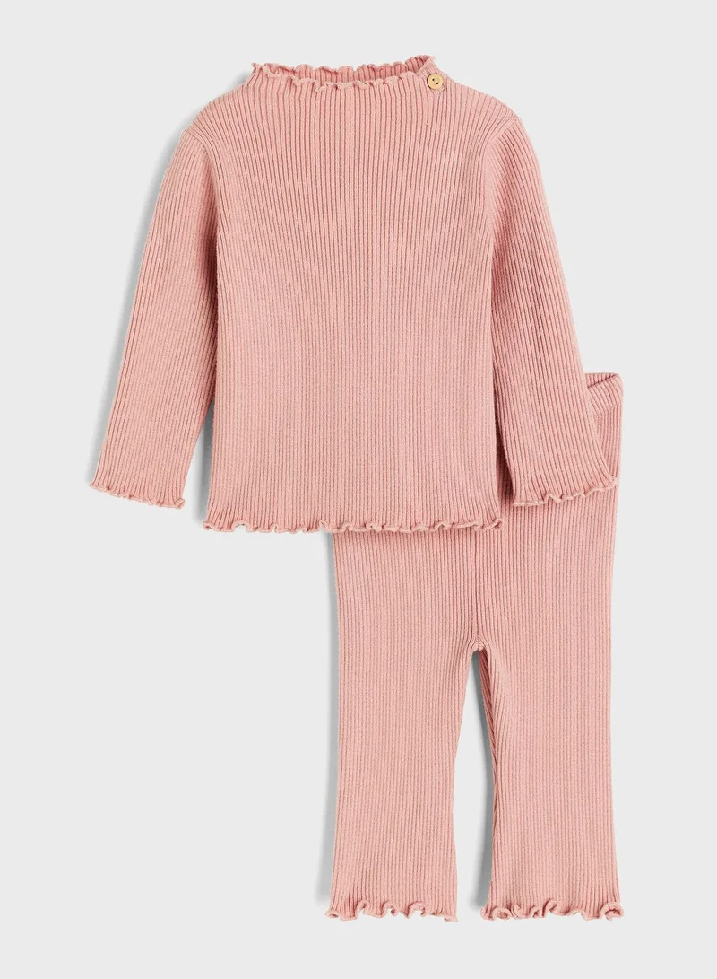 H&M Infant Rib Top & Leggings Set