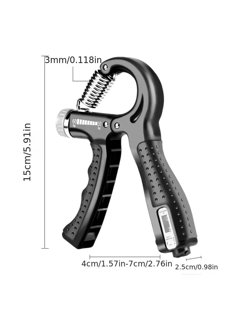 Goolsky Adjustable Heavy Hand Gripper, Hand Exerciser - 5-60Kg Resistance Hand Muscle Trainer For Stronger Forearms  - Image 3