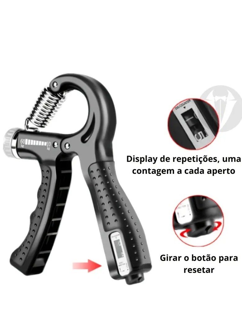 Goolsky Adjustable Heavy Hand Gripper, Hand Exerciser - 5-60Kg Resistance Hand Muscle Trainer For Stronger Forearms  - Image 5
