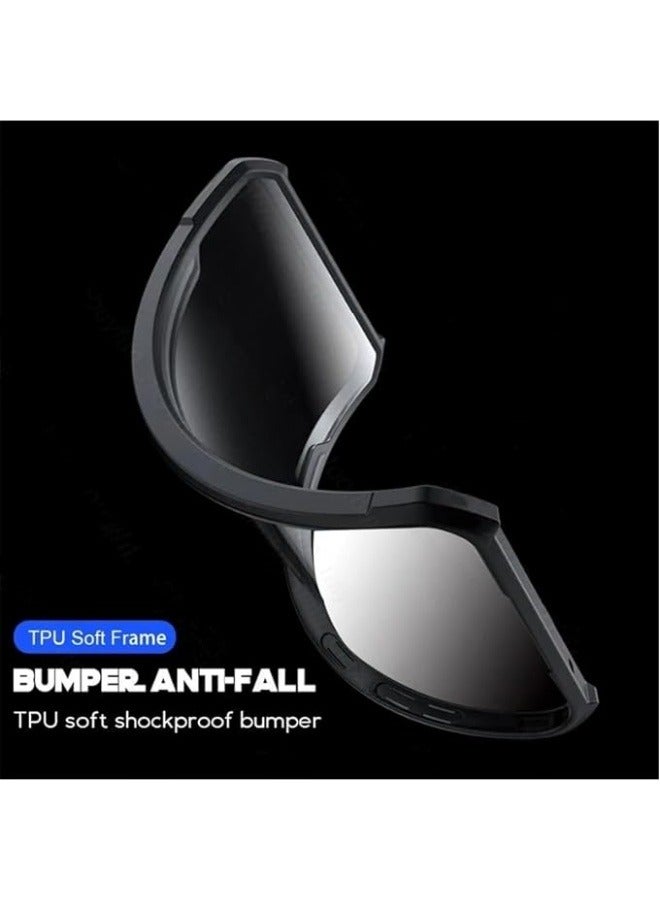 حافظة متوافقة مع ريدمي 13 4 جرام [مقاومة للسقوط] [مقاومة للعرق] [مقاومة لبصمات الأصابع] حافظة هاتف واقية شفافة من البولي يوريثان مقاومة للصدمات تناسب ريدمي 13 4 جرام - Image 3