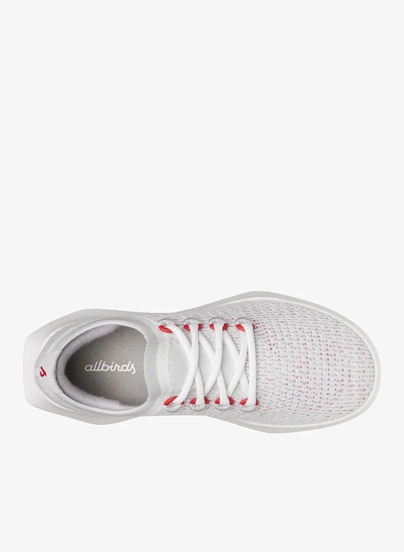 Allbirds WHITE Men's Tree Dasher 2 - Blizzard/Bold Red (Blizzard Sole)  Sneakers for Men | Best Price UAE