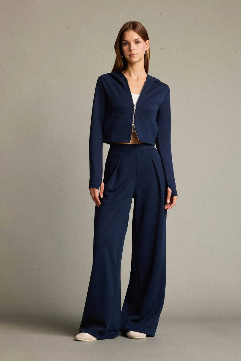 DeFacto Hooded modal Cardigan