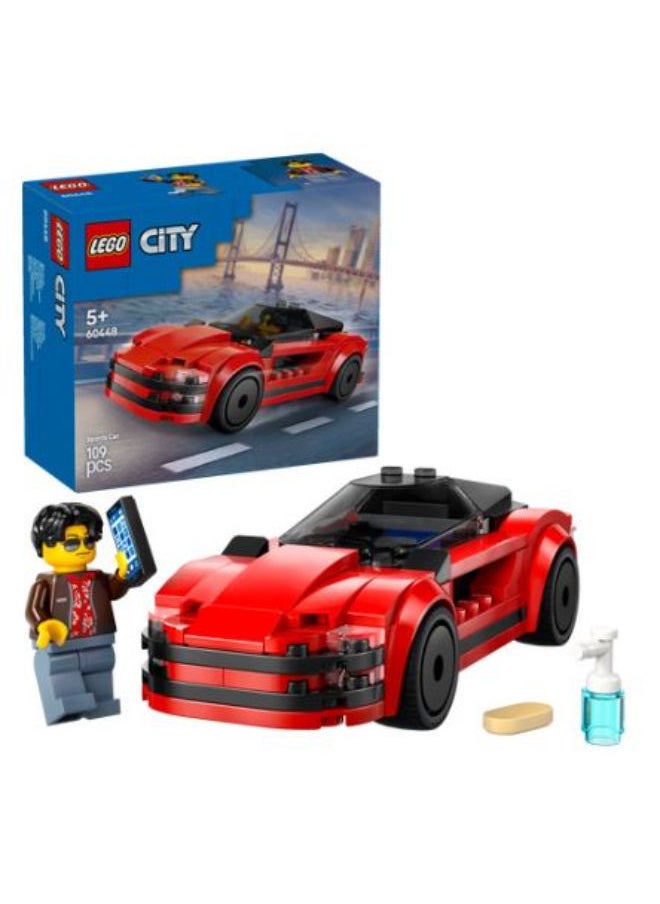 LEGO Red Sports Car Building Set  - Image 1