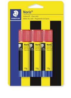 STAEDTLER Staedtler Noris glue stick 10g Bls = 3Pcs 
