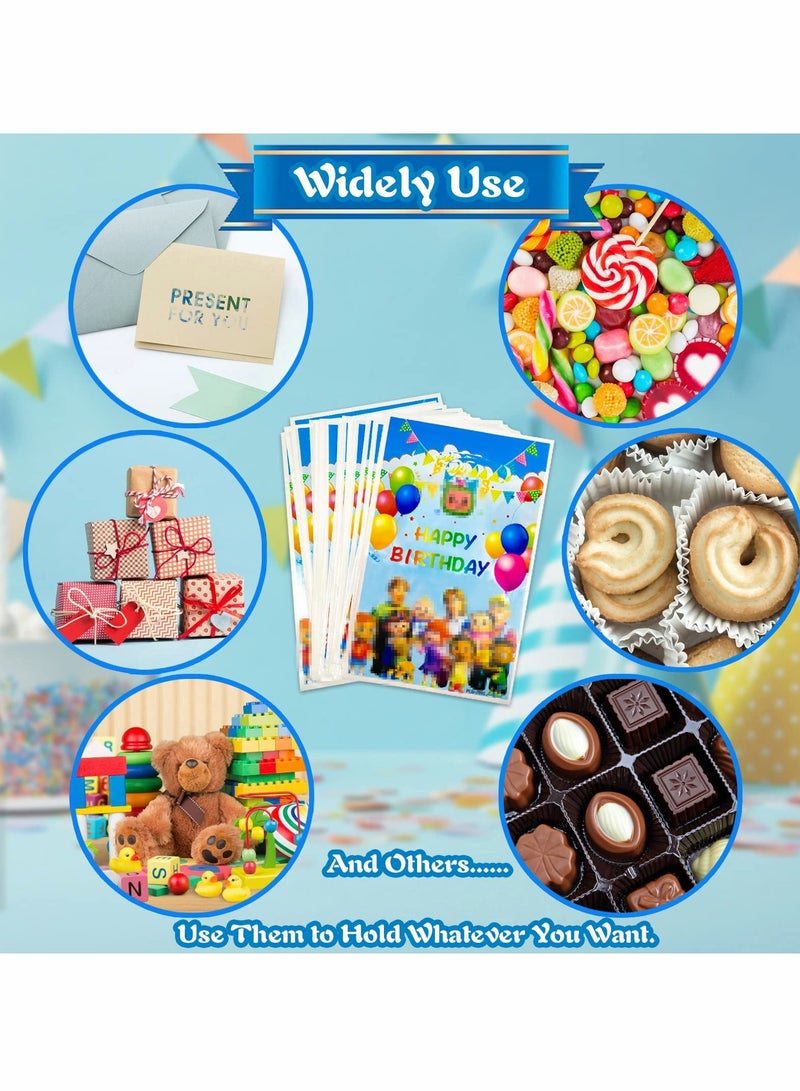 SYOSI 30pc Cartoon Party Gift Bags Birthday Party Supplies Birthday Party Candy Bag - Image 3