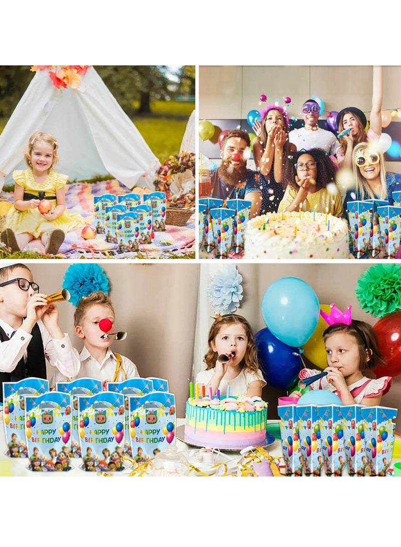 SYOSI 30pc Cartoon Party Gift Bags Birthday Party Supplies Birthday Party Candy Bag - Image 4