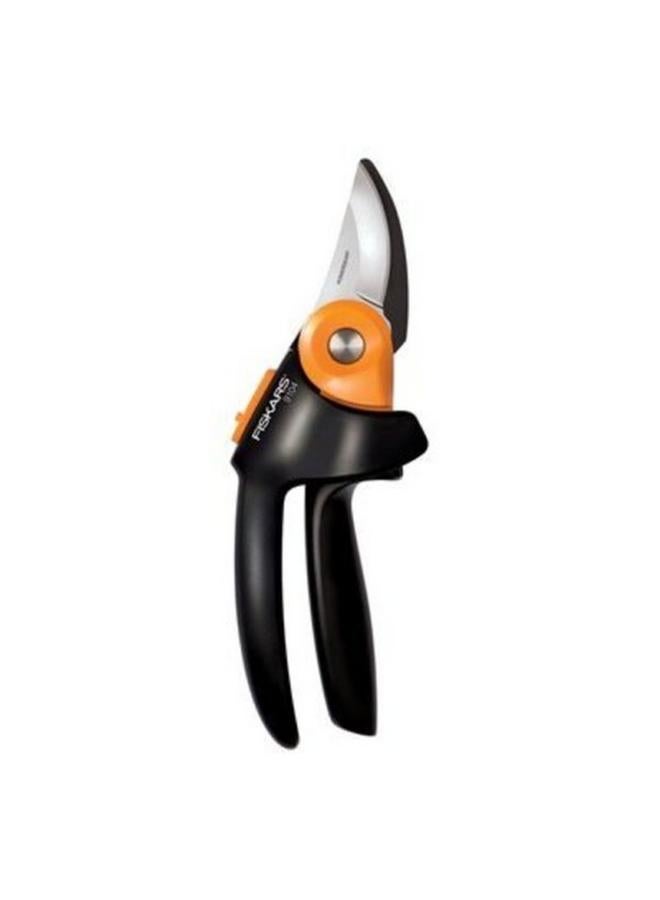 Fiskars Sharp Blade Non-Slip Grip Power Gear-2 Bypass Pruner Multicolor 391041-1001 - Image 2