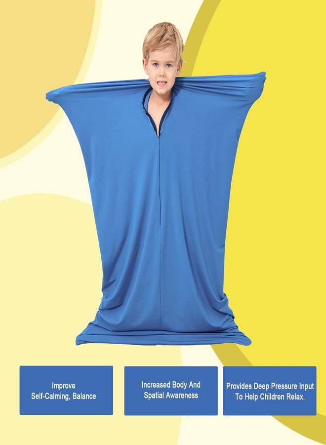 YAERSI Sensory Body Sock for Kids,Sensory Sack for Relaxation, Focus,Sensory Integration,Body Sock (Small 40''×27'' - Image 3