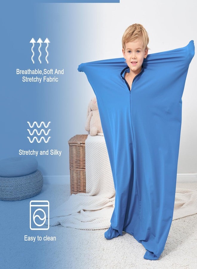YAERSI Sensory Body Sock for Kids,Sensory Sack for Relaxation, Focus,Sensory Integration,Body Sock (Small 40''×27'' - Image 2