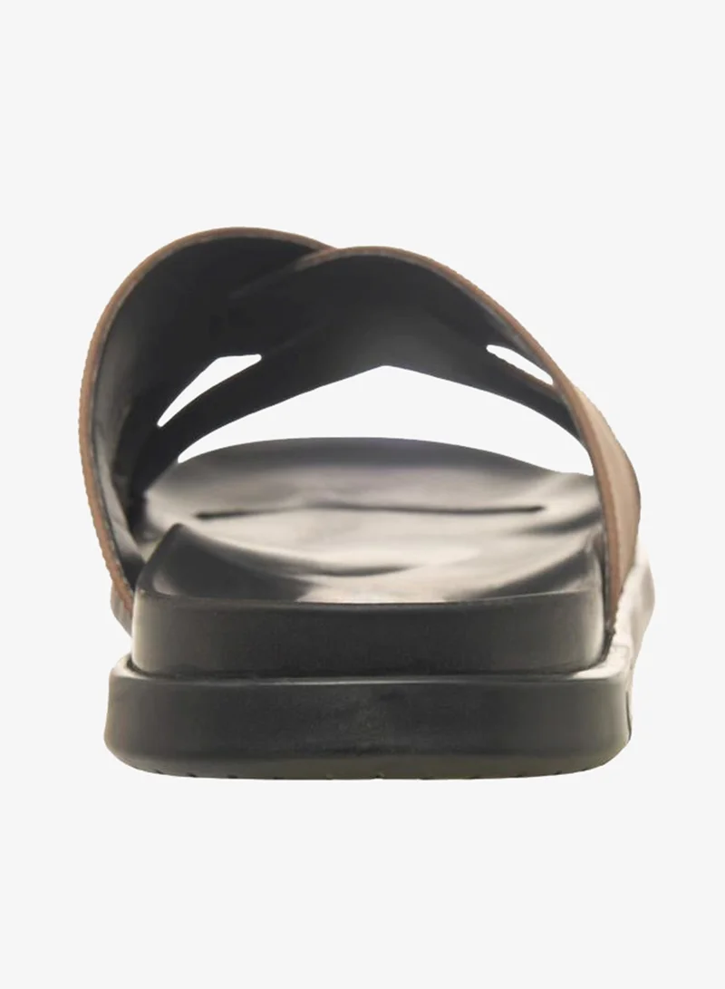 DUCHINI BROWN Men Slip-On Comfort Sandals for Men | Best Price UAE