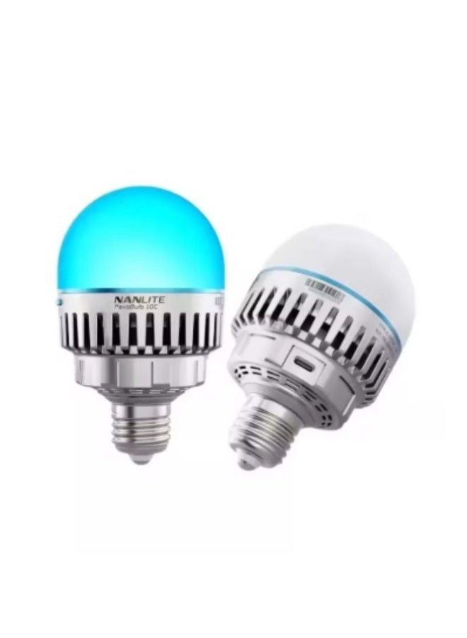 Nanlite PavoBulb 10C Standard RGB Smart LED Light Bulb 10W 2700k-7500k Full-Color Cri95 Tlci97 for Photography - Image 4