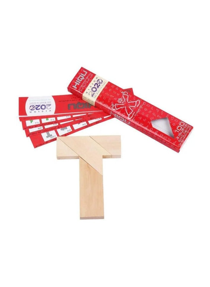 كتلة خشبية من نوع Hiqu على شكل حرف T - Image 1