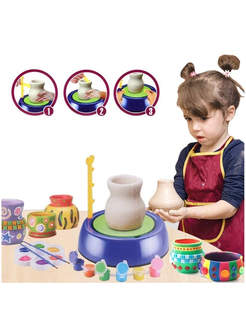 Pottery Wheel Game Art Pottery Wheel Set For Kids Pottery Wheel With Clay Pottery Set - Image 2