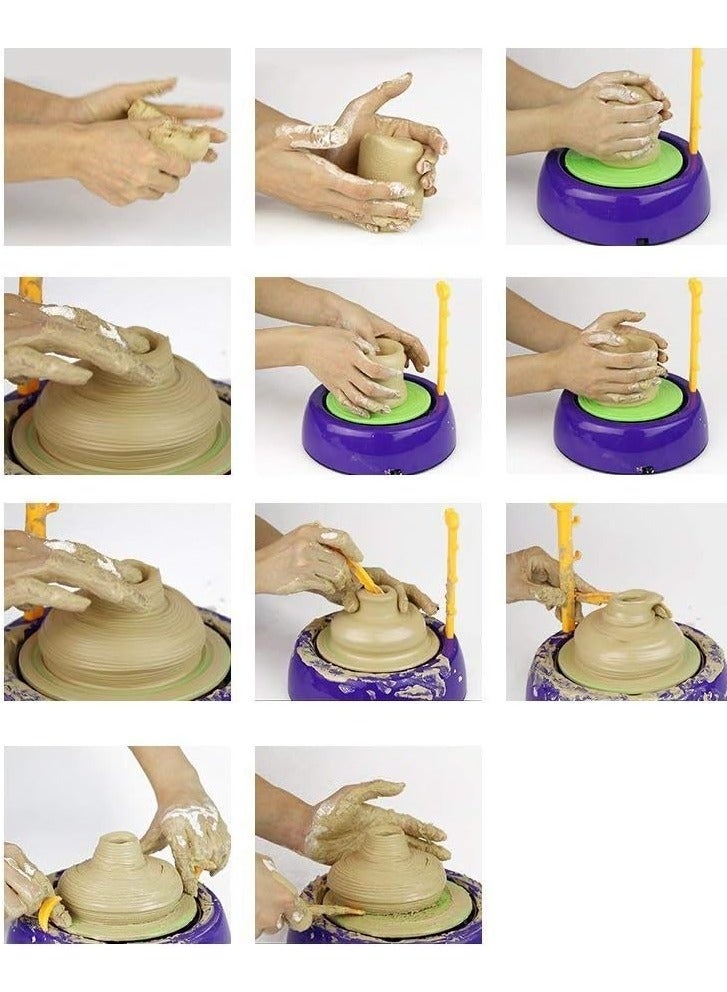 Pottery Wheel Game Art Pottery Wheel Set For Kids Pottery Wheel With Clay Pottery Set - Image 5