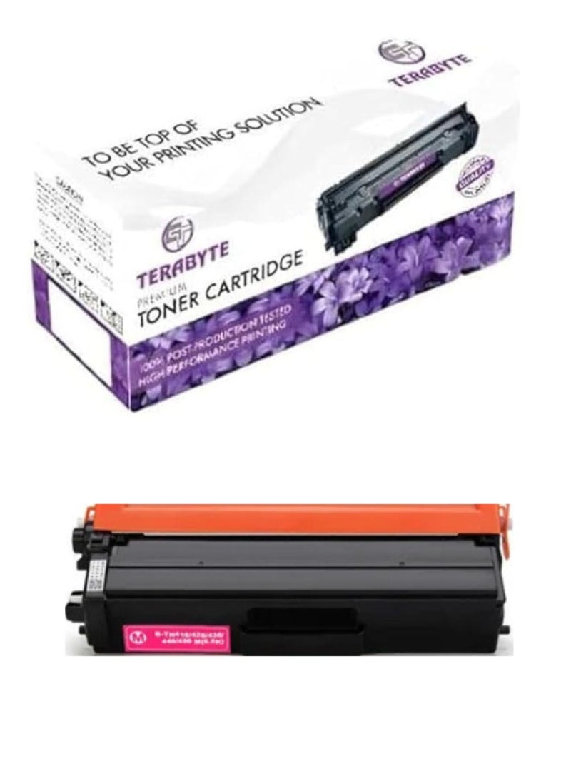 Terabyte TN421 Toner  Compatible Toner Cartridge for Brother TN 423 TN 421 TN421 HL L8260CDW HL L8360CDW MFC L8690CDW MFC L8900CDW DCP L8410CDW DCP L8410CDN MAGENTA - Image 1