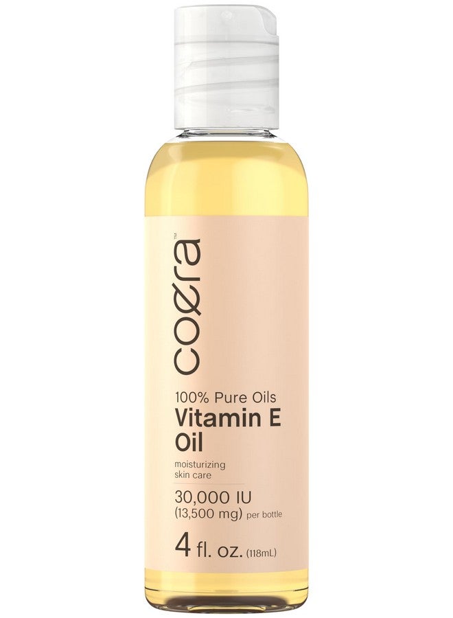 كورا زيت فيتامين هـ من كويرا | ٣٠٠٠٠ وحدة دولية | ٤ أونصات سائلة | زيوت نقية ١٠٠٪ | للوجه والبشرة | خالٍ من البارابين وكبريتات لوريل الصوديوم والعطور - Image 1