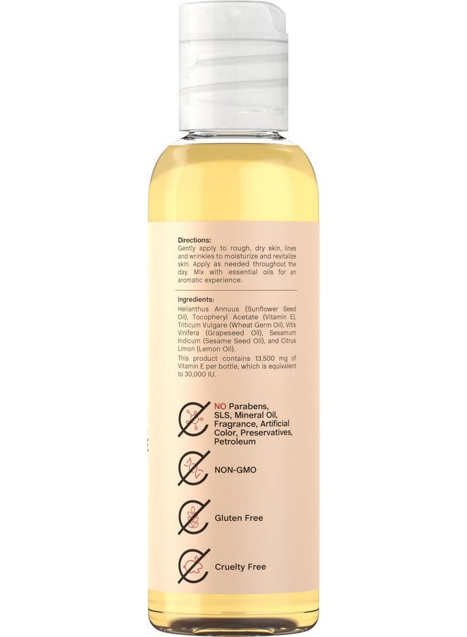 كورا زيت فيتامين هـ من كويرا | ٣٠٠٠٠ وحدة دولية | ٤ أونصات سائلة | زيوت نقية ١٠٠٪ | للوجه والبشرة | خالٍ من البارابين وكبريتات لوريل الصوديوم والعطور - Image 2