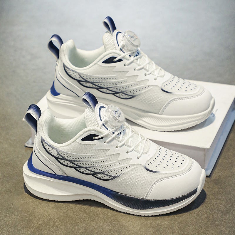 Boys' Shoes Children'S Sports Torre Shoes Big Boys White Mesh Shoes Autumn Fashion - Image 3