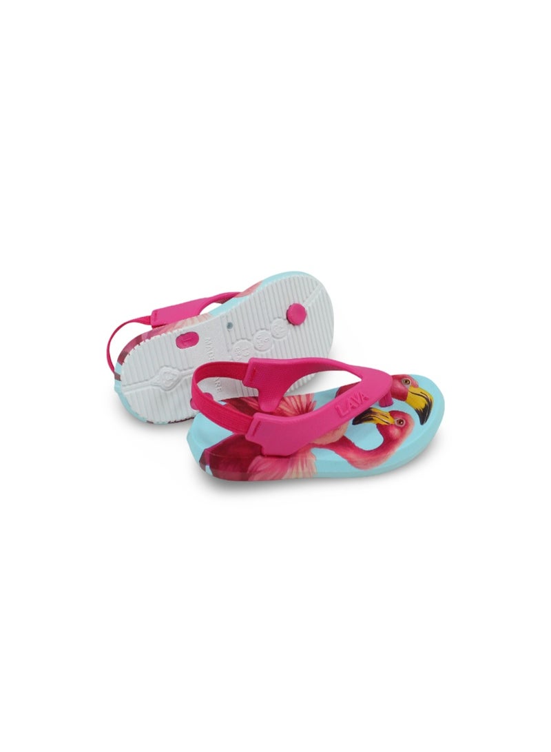 إكزيت شباشب مطاطية للبنات - فوشيا - Image 3