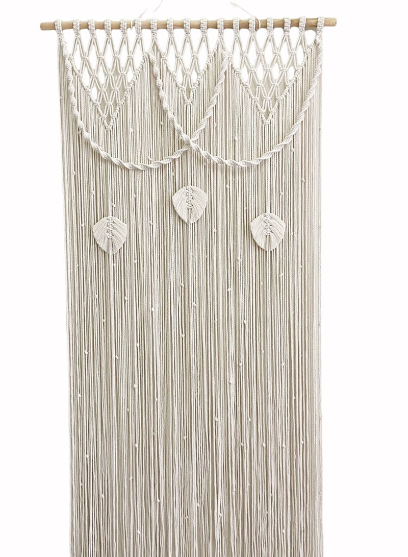 عام البوهيمي المنسوجة باليد نسيج الشمال الباب الستار الشرفة التقسيم الستار B & B الديكور (بدون قضيب) - Image 1