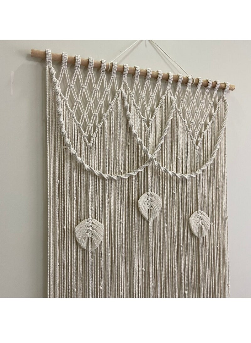 عام البوهيمي المنسوجة باليد نسيج الشمال الباب الستار الشرفة التقسيم الستار B & B الديكور (بدون قضيب) - Image 4