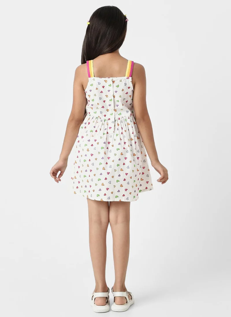 Nautinati Heart Print Dress