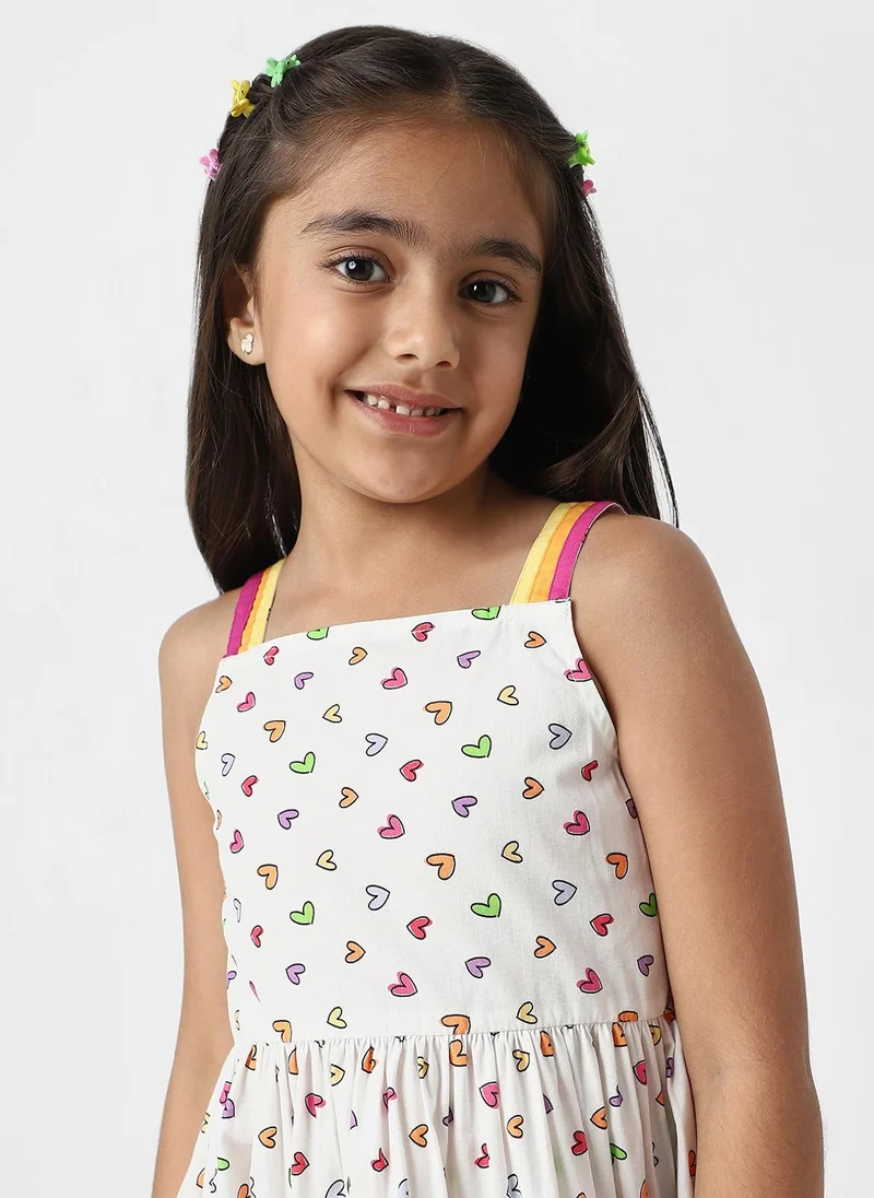 Nautinati Heart Print Dress