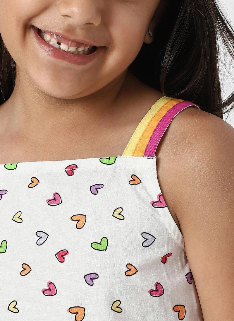 Nautinati Heart Print Dress