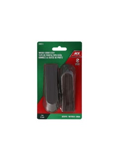 ACE 2-Piece Wedge Door Stopper Brown 16.764 x 3.302 x 9.652 cm 5460373 
