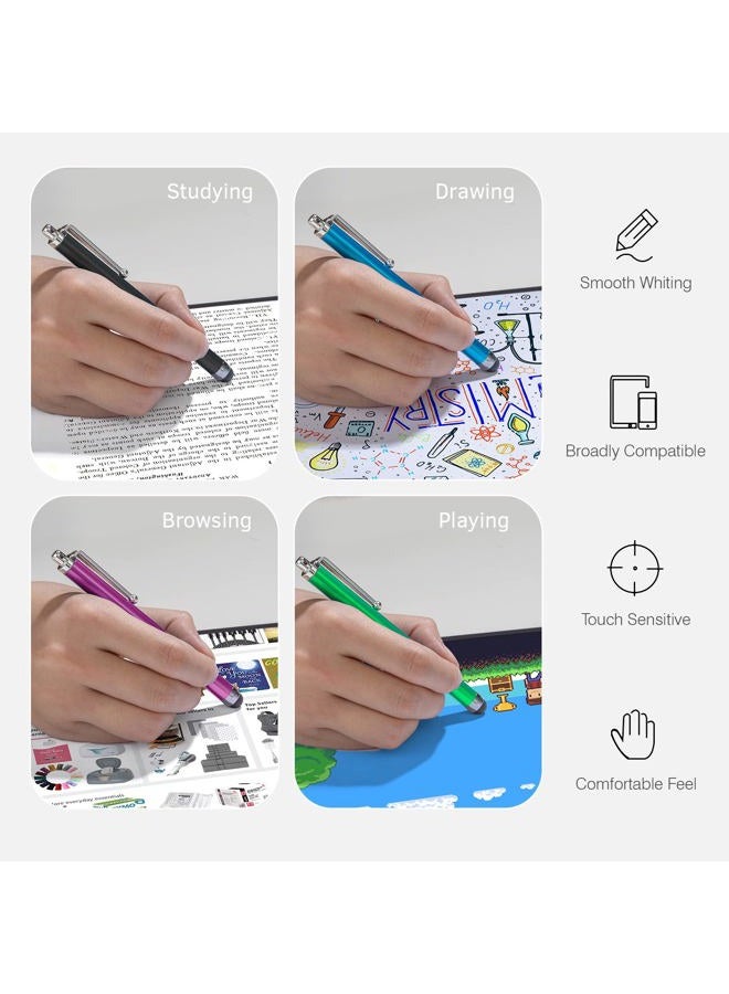 Abiarst Stylus Pens for Touch Screens, Abiarst High Precision Universal Stylus for iPad iPhone Tablets Samsung Galaxy All Capacitive Touch Screens (10-Pack) - Image 5
